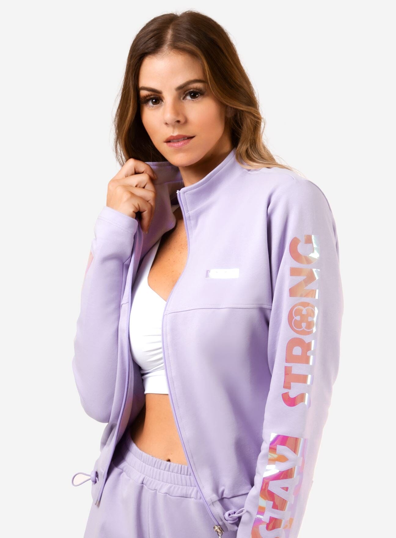 Casaca Stay Strong JACKET WinFitnesswear#purple