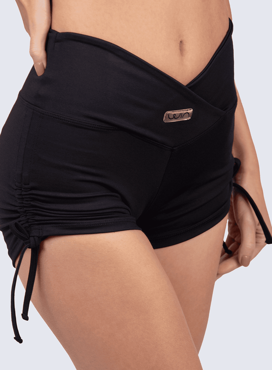 Hotpant Emana V Waist Bikers WinFitnesswear Standard Black#black