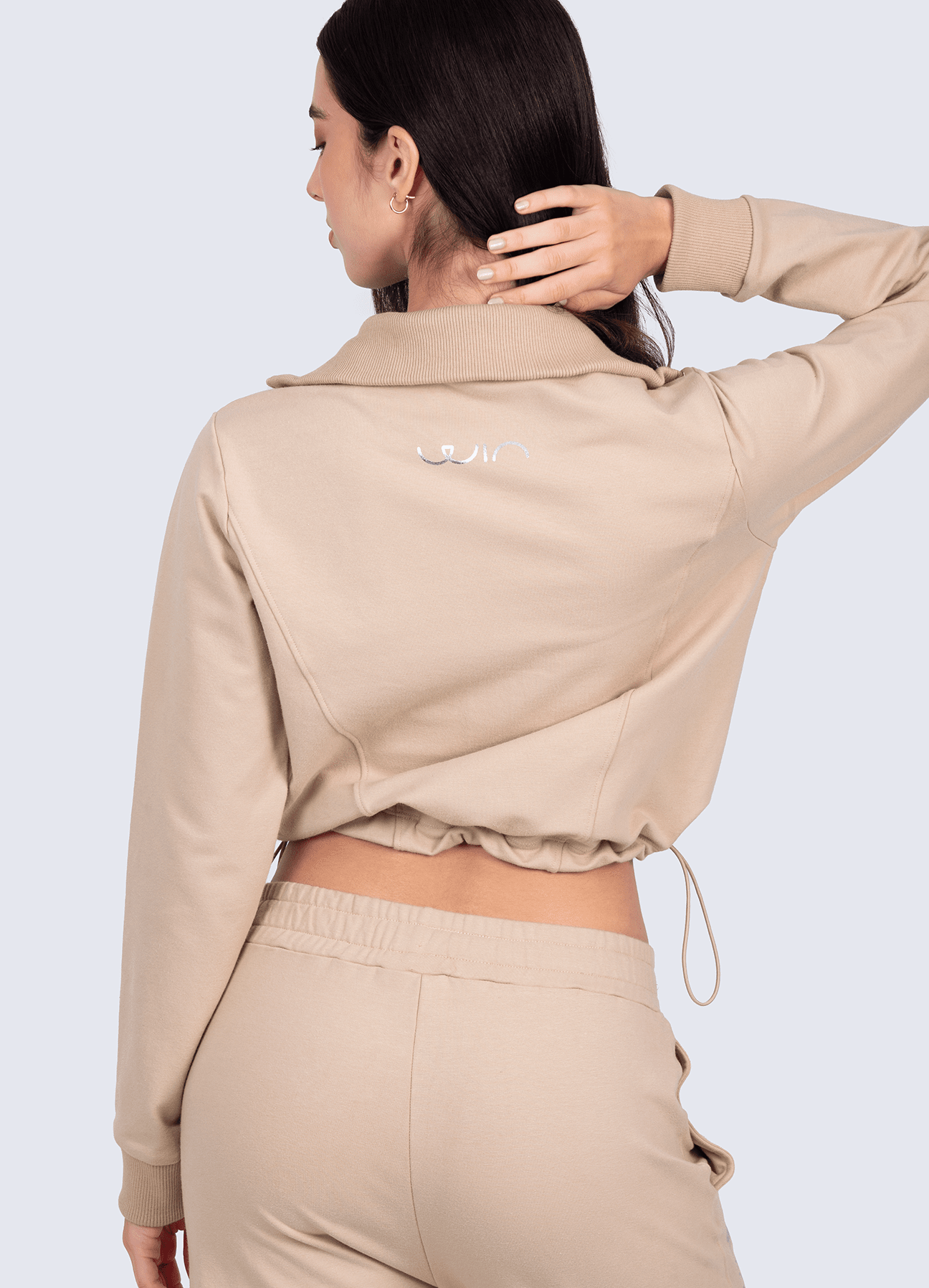 Jacket Comfy Time - Beige 1 JACKET WinFitnesswear  #beige