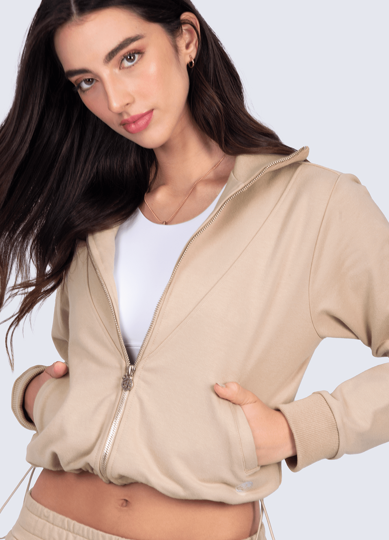 Jacket Comfy Time - Beige 2 JACKET WinFitnesswear 