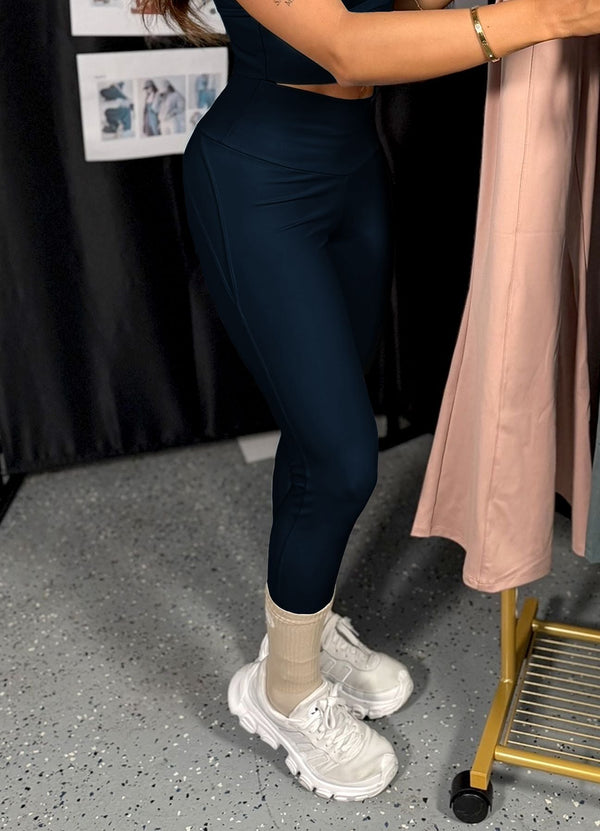 LEGGING EMANA ENERGY - AZUL MARINO WIN ROPA DEPORTIVA 