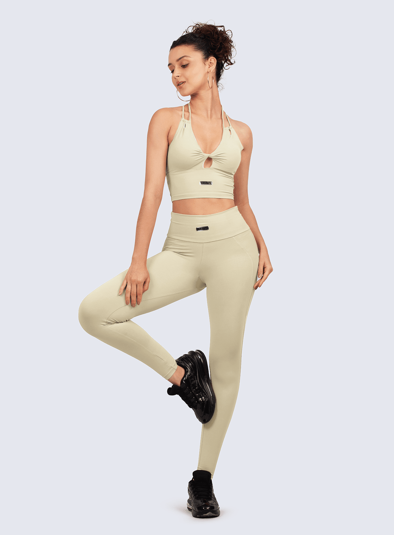 Legging Emana Power Leggings Win#beige