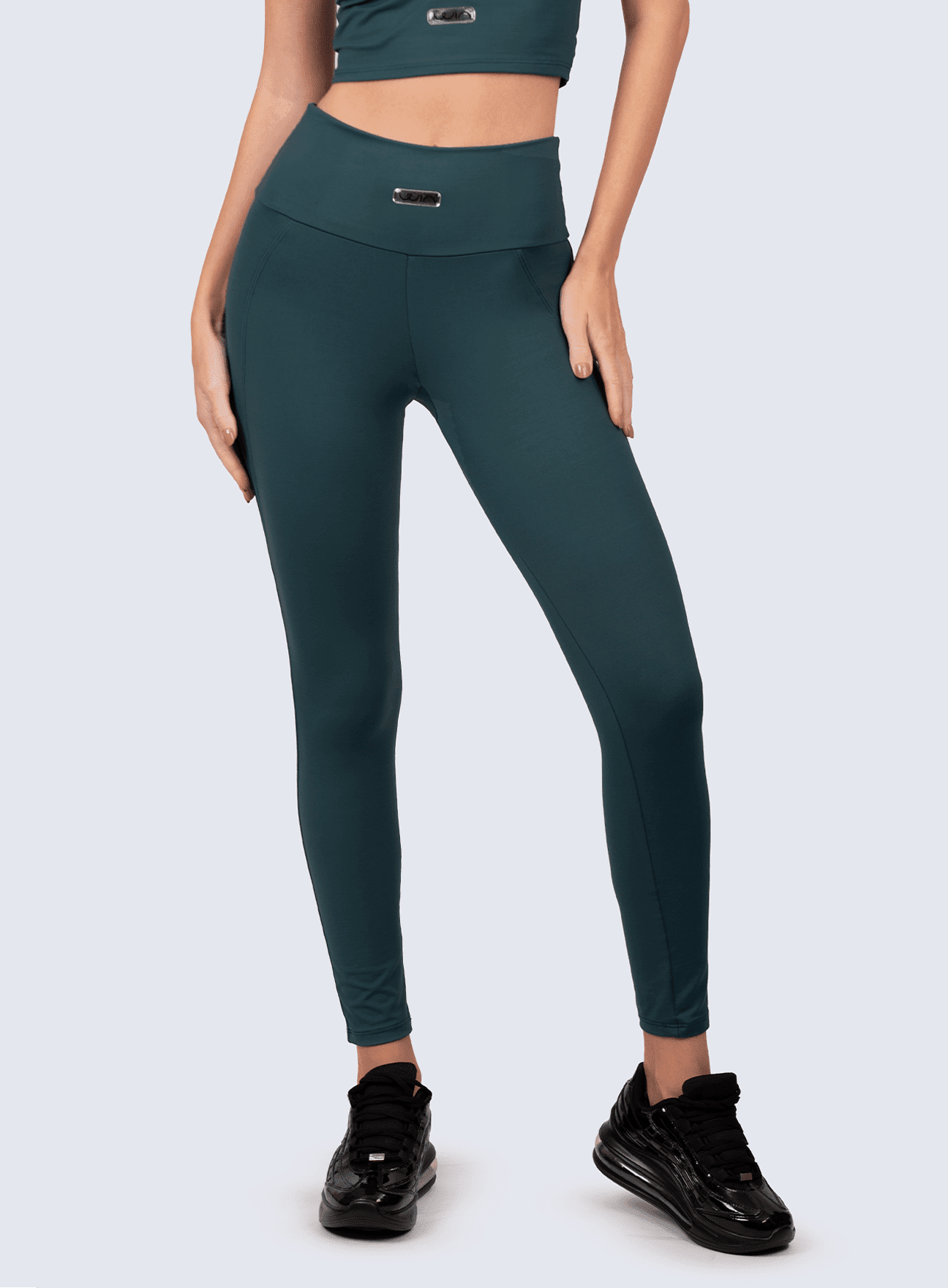 Legging Emana Power Leggings Win S Verde Botella#green-bott