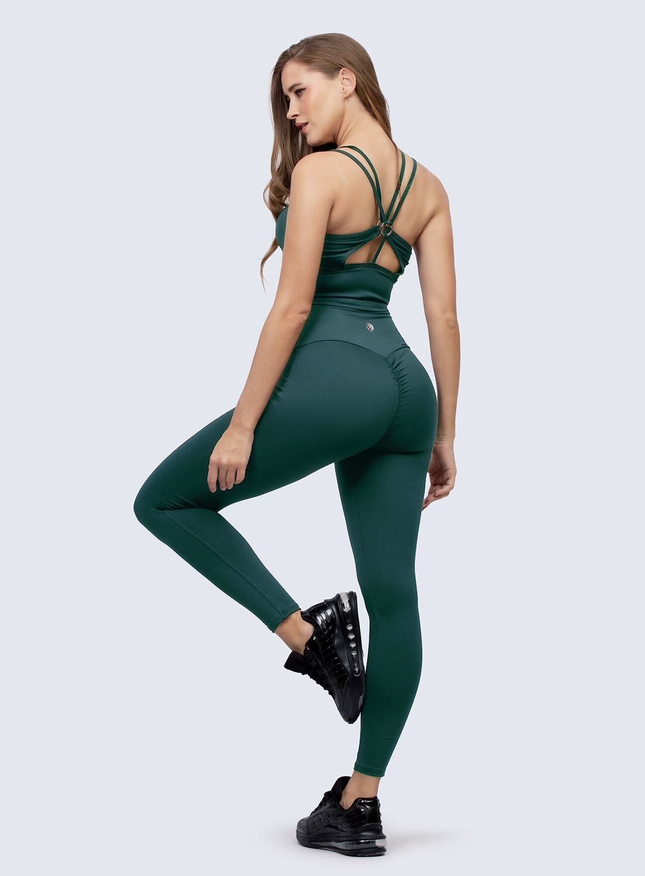 LEGGING EMANA XIMENA Leggings WinFitnesswear#green-bottle