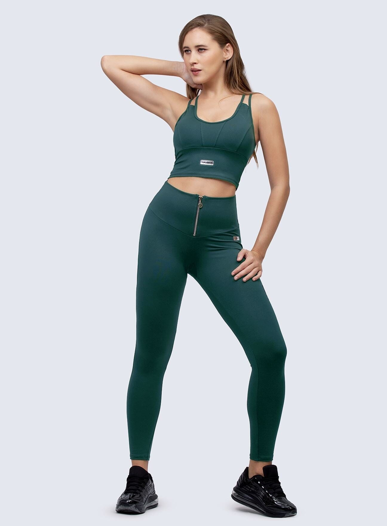 LEGGING EMANA XIMENA Leggings WinFitnesswear STANDARD Green Bottle#green-bottle