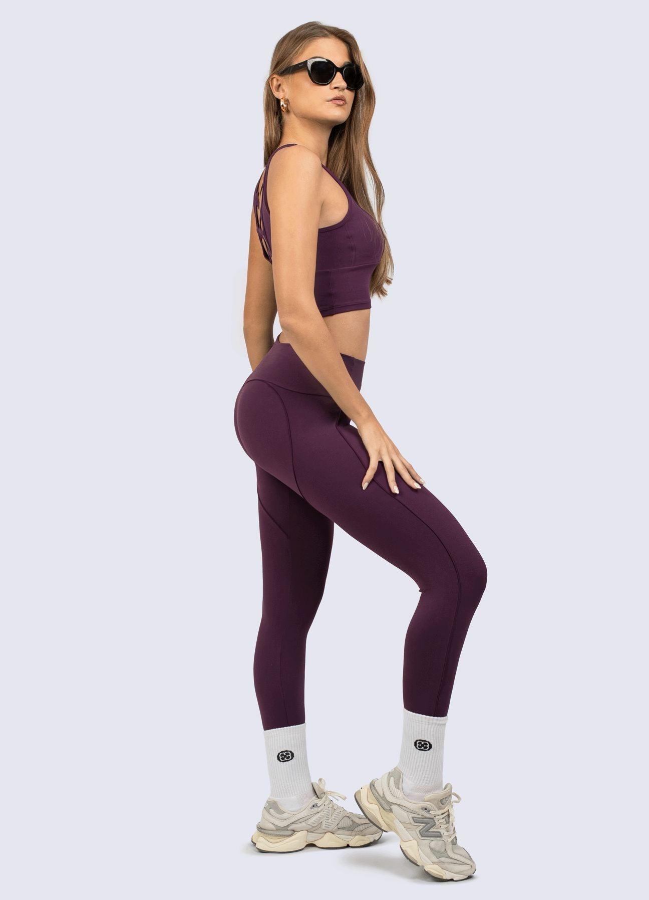 LEGGING SUPLEX BEAT DARK PURPLE