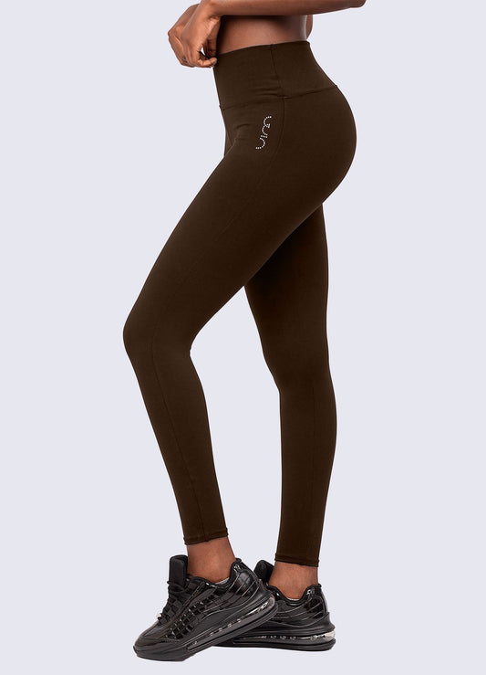 LEGGING ULTRA SUPLEX LISO - CHOCOLATE