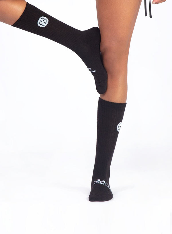 Medias Crew ACCESORIES WinFitnesswear Standard Black#black