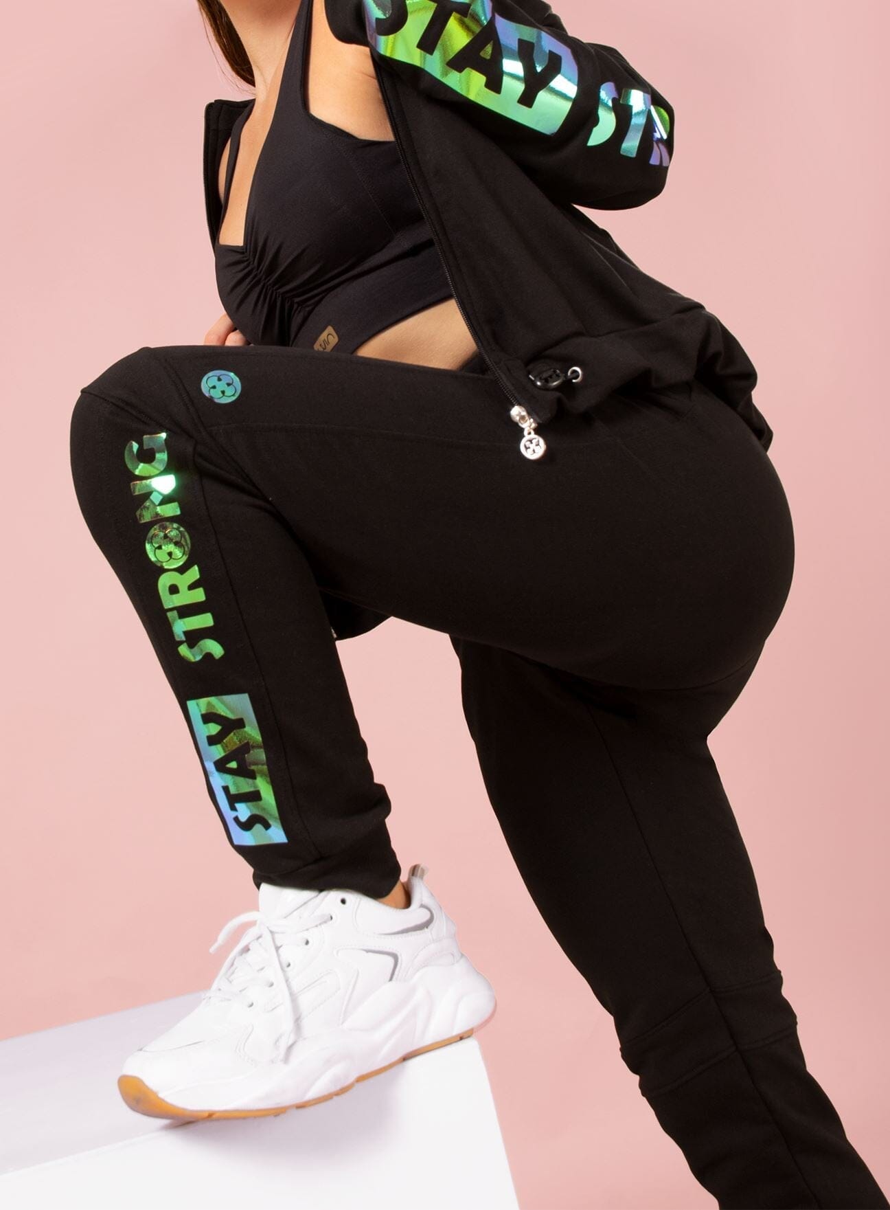 Sweatpant Stay Strong SWEATPANT WinFitnesswear Small Black#black