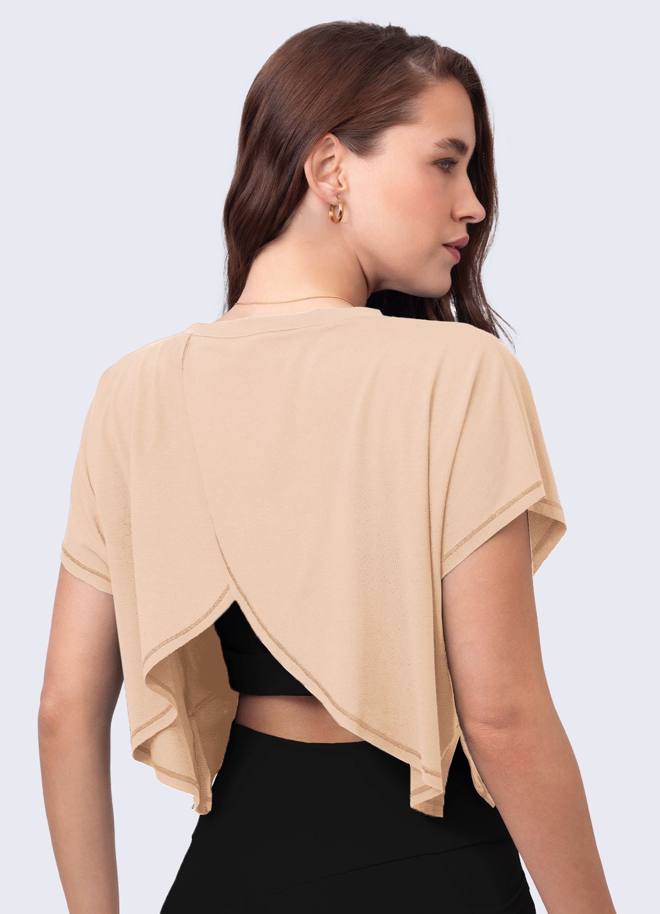 T-SHIRT SPORTY - BEIGE T-SHIRT WIN ROPA DEPORTIVA 