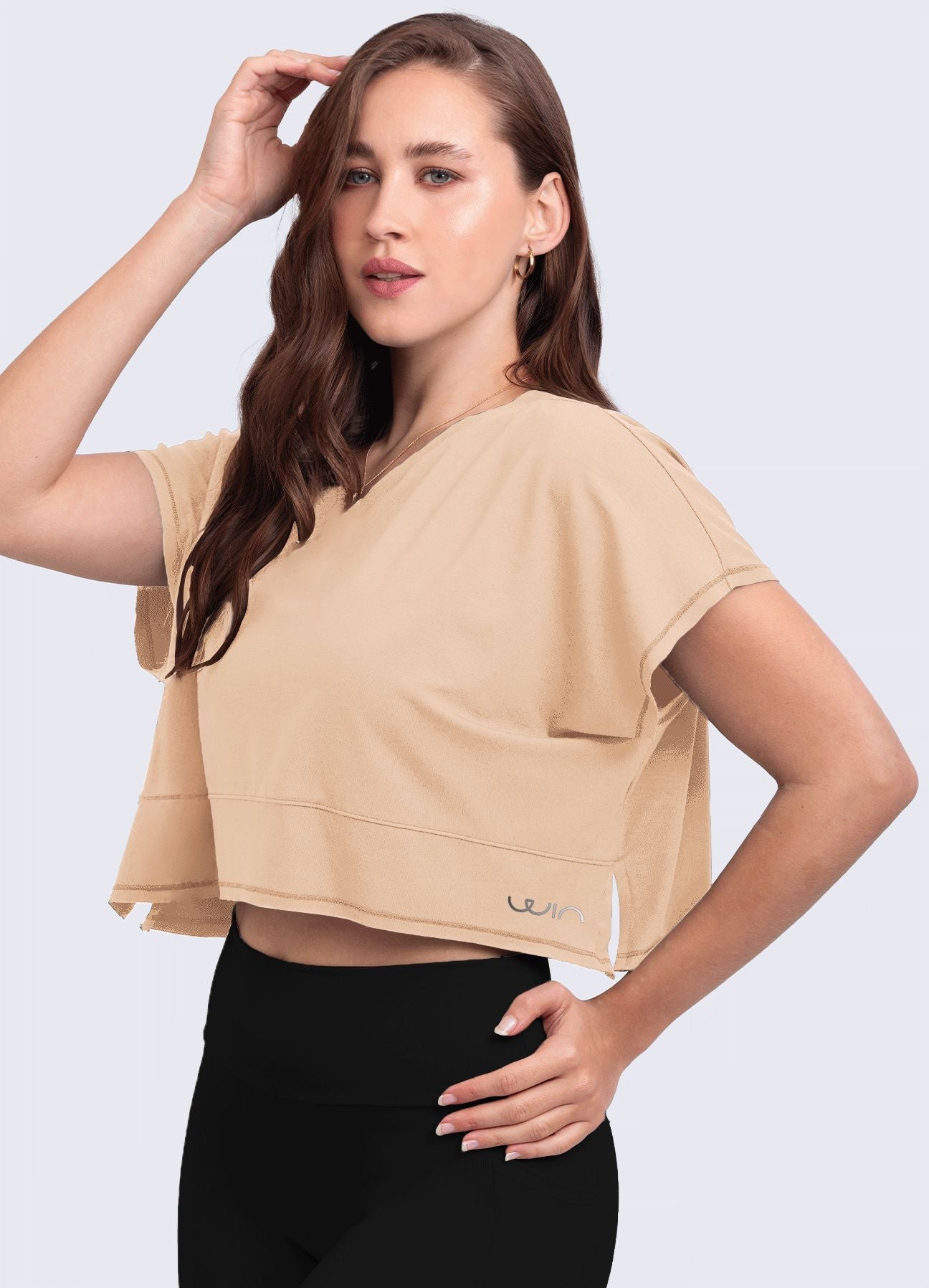 T-SHIRT SPORTY - BEIGE T-SHIRT WIN ROPA DEPORTIVA S beige 
