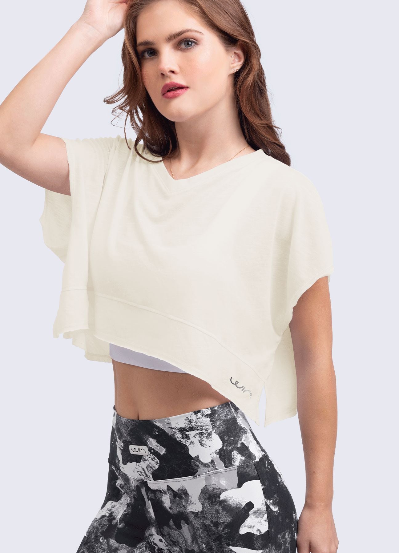 T-SHIRT SPORTY - HUESO T-SHIRT WIN ROPA DEPORTIVA 