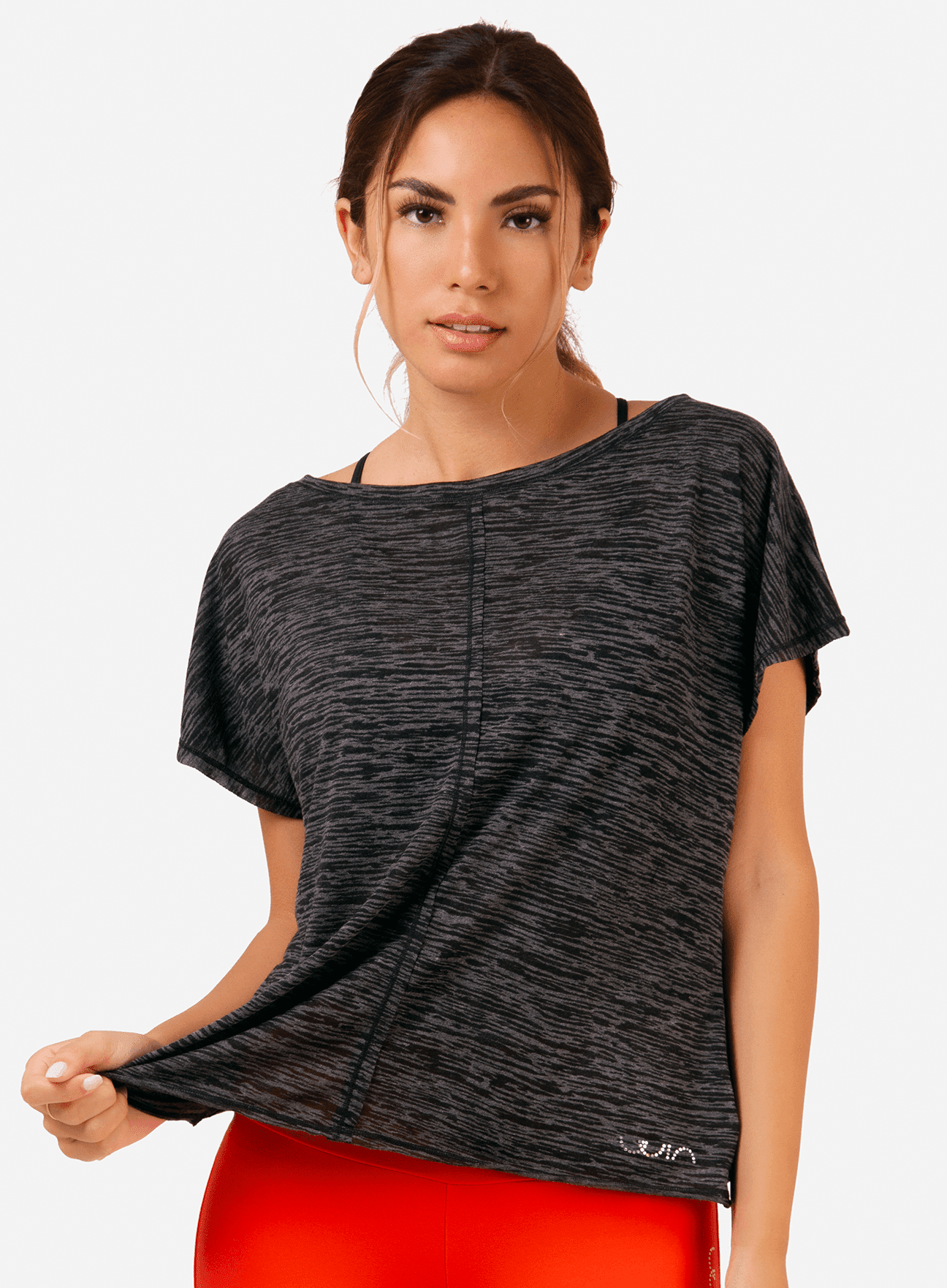 TShirt Cross Back T-Shirts WinFitnesswear#black