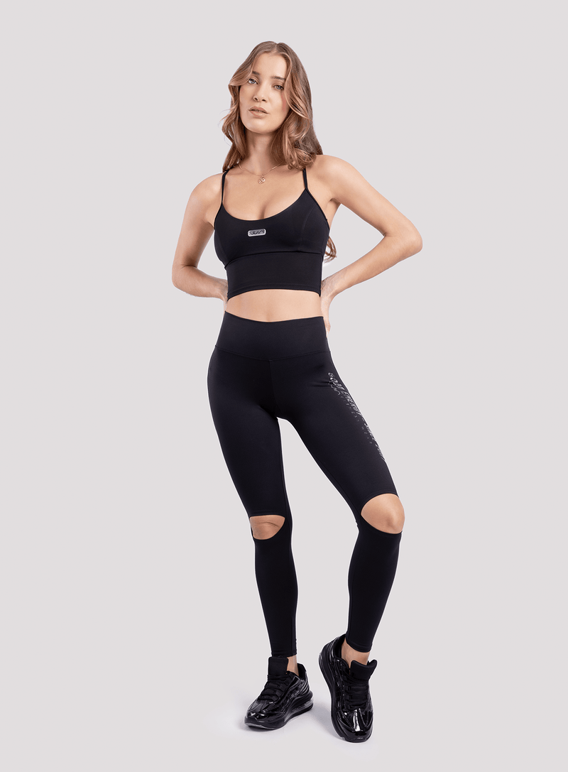 Leggin Good Energy - Black LEGGINGS WinFitnesswear 