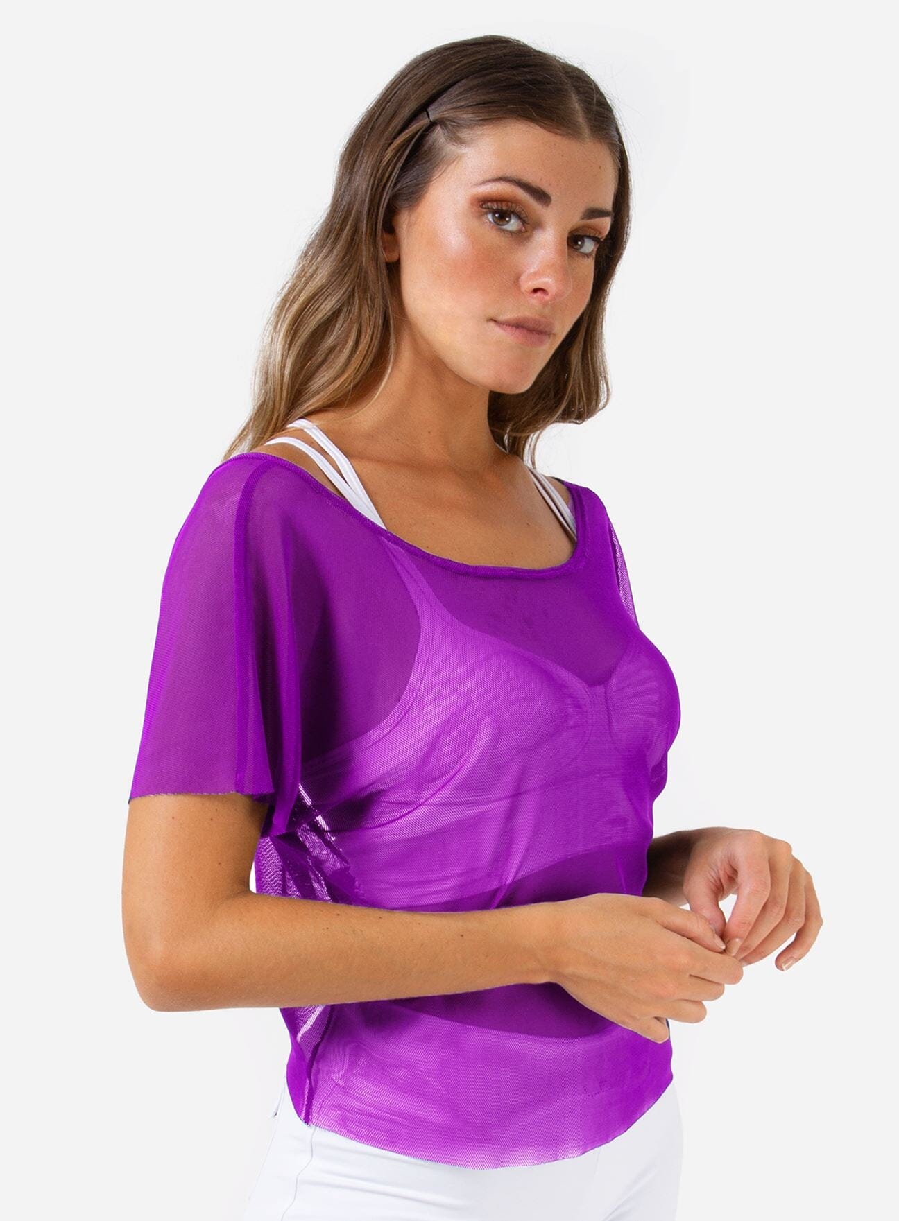 T Shirt Luxury - Purple T-Shirts WinFitnesswear 