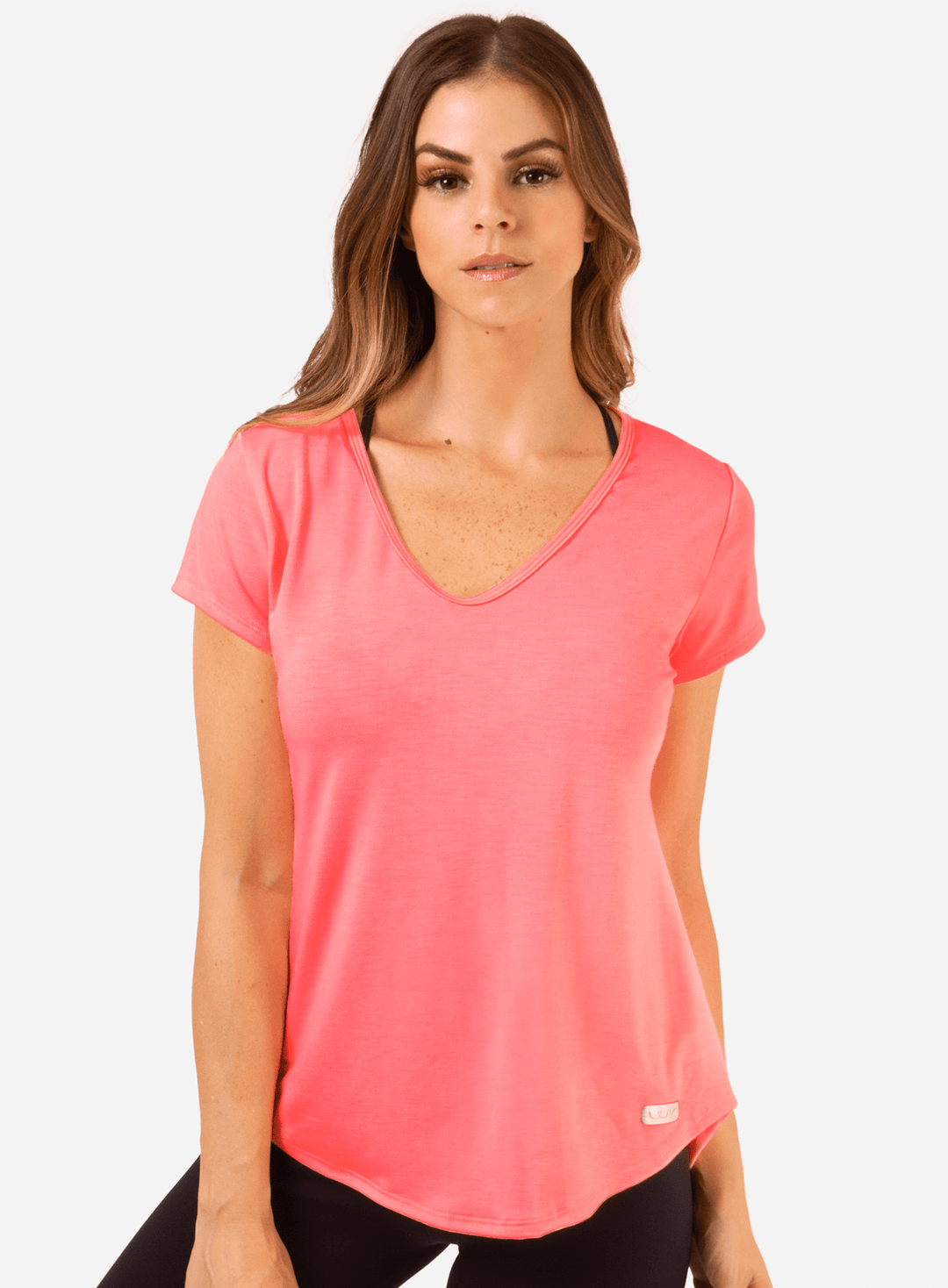 T-Shirt Open Back - Neon Pink T-Shirts WinFitnesswear 